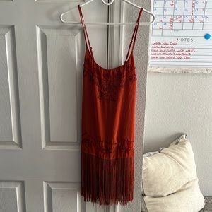 Super cute fringe tank by Gimmicks BKE